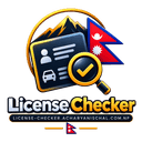 Nepal License Checker Logo